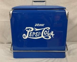 EMB. PEPSI DOUBLE DOT CHEST W/ TRAY