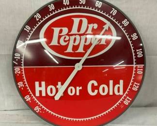 18IN GLASS FRONT DR. PEPPER THERM.