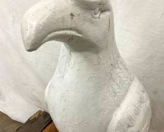 CLOSEUP VIEW EAGLE HEAD