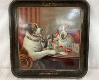 1910 ANNVAL GREETING BF ROSS TIN