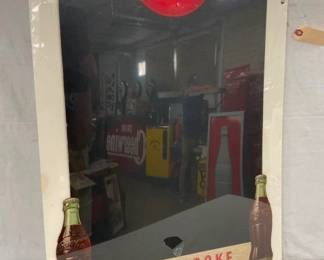 COKE DIECUT CB MENU SIGN