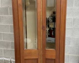 BEVELED GLASS PHONE BOOTH