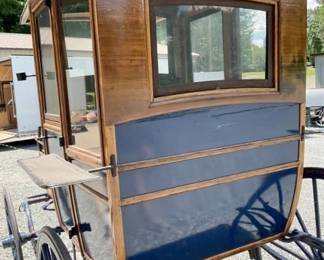 BACK VIEW NICE STUDEBAKER TOWN COACH 