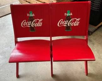 Coca Cola FOLDING CHAIRS 