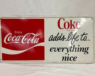 SST COKE EVERYTHING NICE SIGN