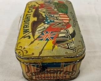 CLOSEUP VIEW STENCILED TOP