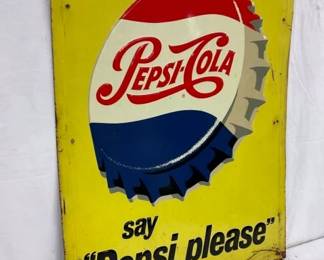 CLOSEUP W/ EMB. PEPSI COLA CAP