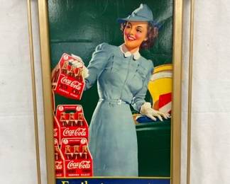 1941 FRAMED COKE CB