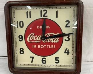 16IN COCA COLA IN BOTTLES CLOCK