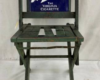 PORC. PIEDMOND FOLDING CHAIR