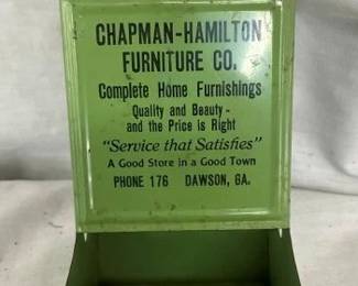 CHAPMAN HAMILTON FURNITURE MATCH SAFE