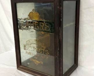 W/ ORIG. GLASS STENCIL