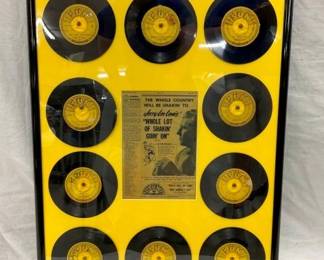 1957 JERRY LEE LEWIS ALBUM DISPLAY 