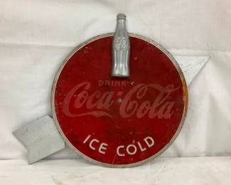 WOODEN KAY COKE ARROW SIGN