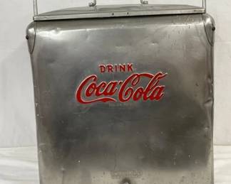 STAINLESS EMB. COCA COLA CARRIER CHEST