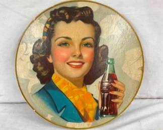 13IN EARLY COKE EASEL BACK