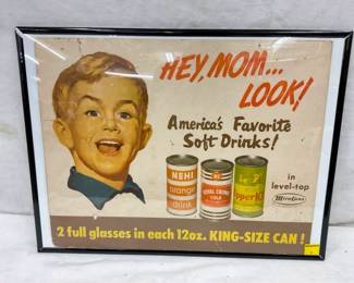 FRAMED CB NEHI, RC, UPPER 10 ADVERTISING