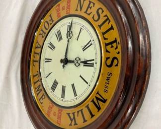 EARLY NESTLES CLOCK