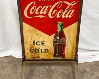 COCA COLA SIDEWALK SIGN