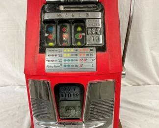 1946 MILLS 5C HIGHTOP SLOT MACHINE