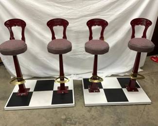 NICE VINTAGE BAR STOOLS