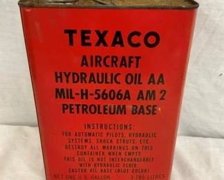 1G. TEXACO AIRCRAFT CAN