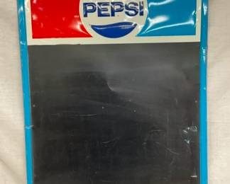 EMB. SST PEPSI COLA MENU SIGN
