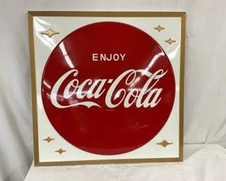SST EMB. COKE COOKIE CUTTER SIGN