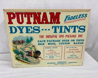 PUTNAM DYES TINTS CABINET