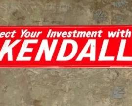 SST EMB. KENDALL SIGN 61 1/2X12
