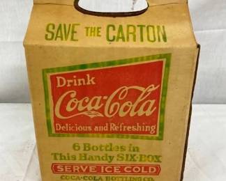 EARLY 6 BOTTLE COKE CB HANDY BOX