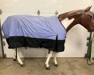 STORE DISPLAY FIBERGLASS HORSE