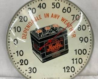 12IN HOBBS BATTERY THERMOMETER