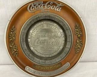 COKE BISCO BOTTLING CO. 12IN WALL PLAQUE
