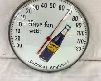 12IN NUGRAPE SODA THERMOMETER