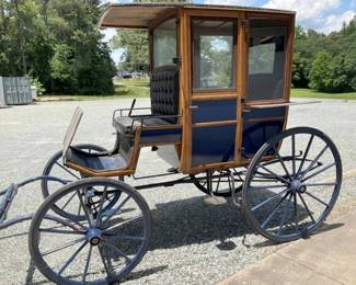 1880's ORG. STUDEBAKER TOWN COACH BUGGY 