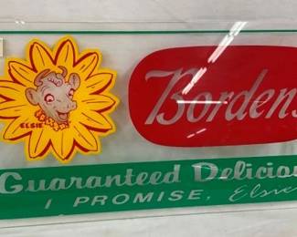 LEXA BORDENS GUARANTEED DELICIOUS SIGN