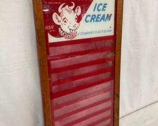 GLASS BORDENS ICE CREAM MENU