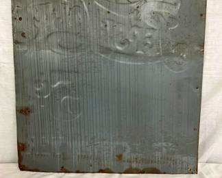 BACK VIEW PEPSI SIGN