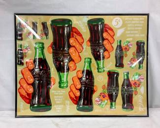 FRAMED COKE CB DECALS