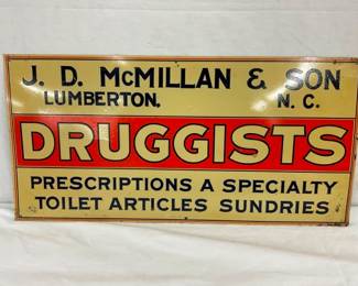 SST JD MCMILLAN & SON DRUGGIST