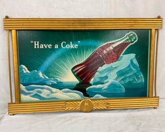 FRAMED COKE CB HAVE A COKE 1944