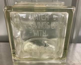 1939 GLASS ESSO BANK WORLDS FAIR