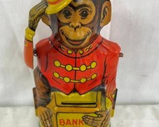 J. CHEIN TIN LITHO MONKEY BANK