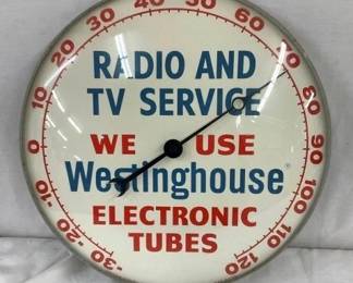 12IN WESTINGHOUSE RADIO/TV THERMOMETER