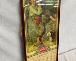 NORMAN ROCKWELL Coca Cola CALENDAR