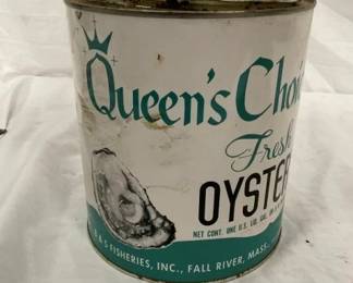 1G. QUEENS OYSTERS CAN