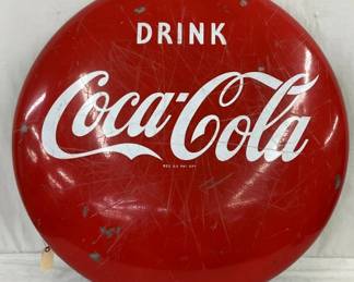 36IN PORC. DRINK COCA COLA BUTTON