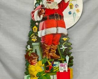 COKE CHRISTMAS CB EASEL BACK