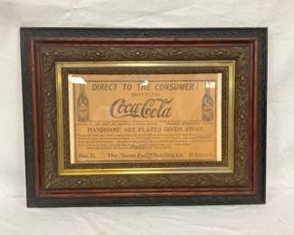 HANDSOME ART PLATE GIVE AWAY ADV. 